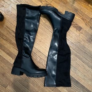 Mia Over-The-Knee Boot size 10 black